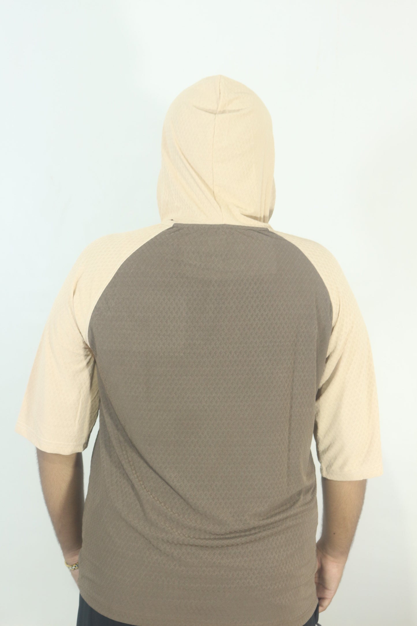 URBAN BREEZE HALF-SLEEVE HOODIE