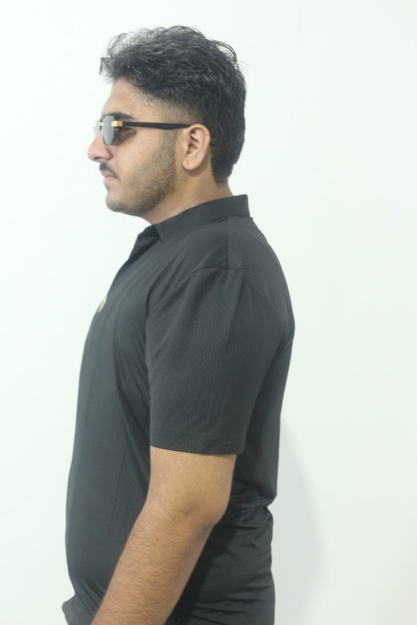 AURA VERSACE TEE BLACK & GREY