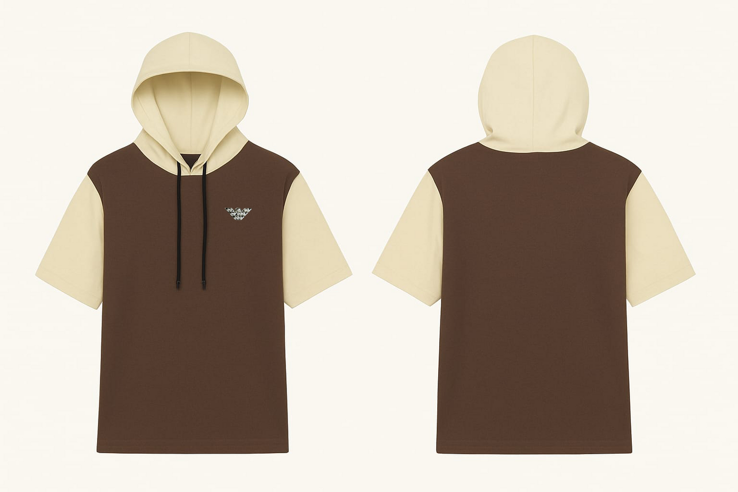 URBAN BREEZE HALF-SLEEVE HOODIE
