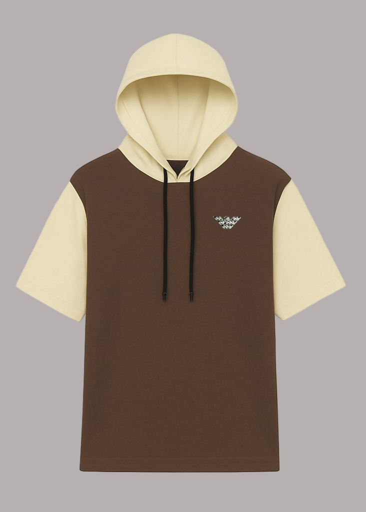 URBAN BREEZE HALF-SLEEVE HOODIE