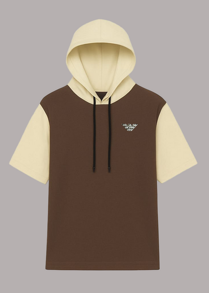 URBAN BREEZE HALF-SLEEVE HOODIE